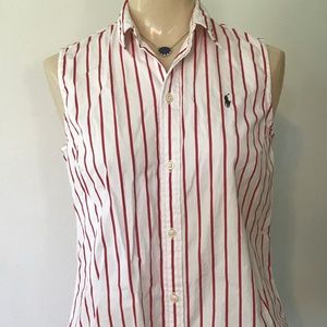 Womens Ralph Lauren Golf Short sleeveless blouse